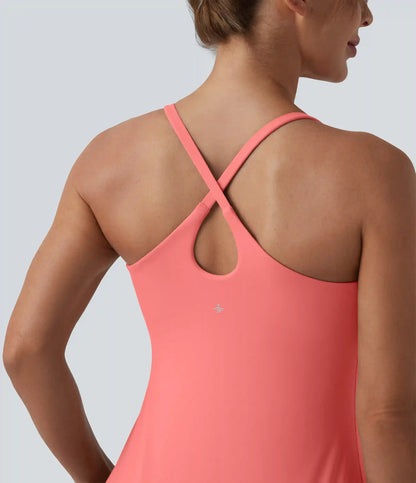 Softlyzero™ Plush Backless Active Dress-Easy Peezy Edition DD-F