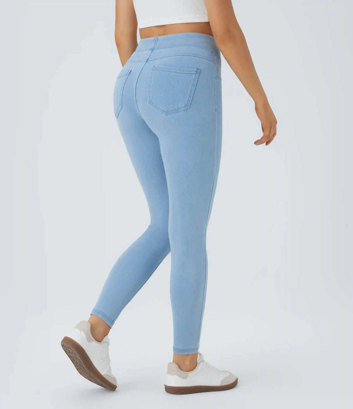 Halara Flex™ High Waisted Pocket Denim Casual Leggings