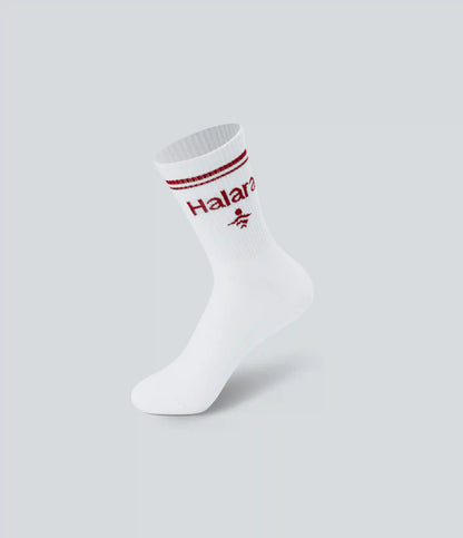 Halara Letter Pickleball Crew Socks