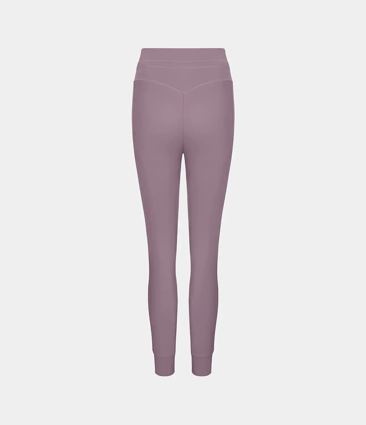 SoftlyZero™ Plush High Waisted Drawstring Pocket Plain Full Length Joggers