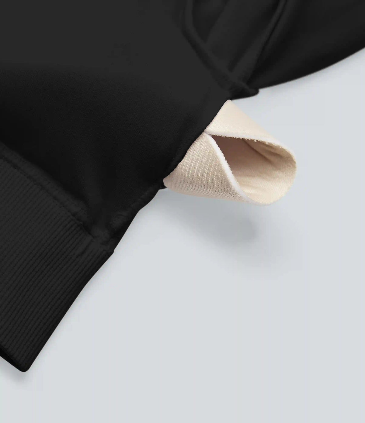 Seamless Flow Off-shoulder Long Sleeve Thumb Holes Cropped Yoga Sports Top
