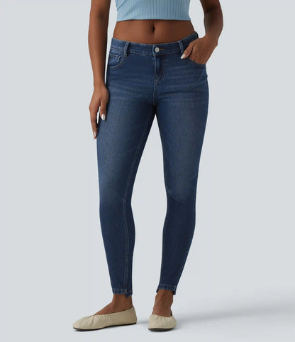 Halara Flex™ Low Rise Casual Skinny Jeans with Pockets
