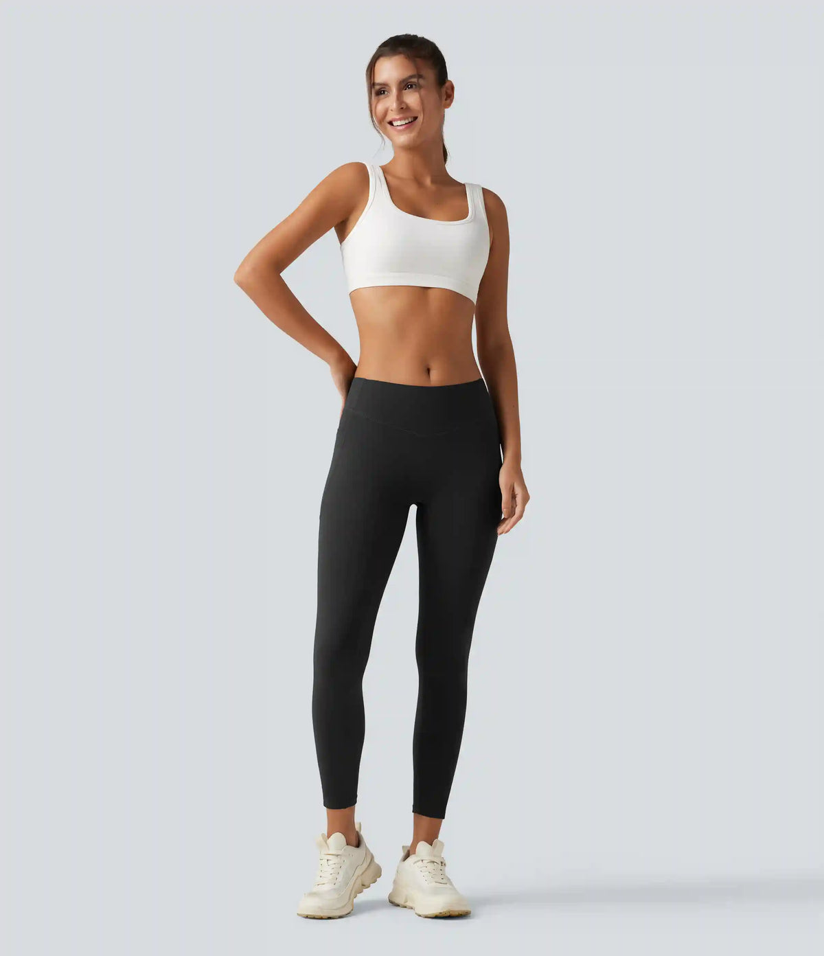 Halara UltraSculpt™ Low Rise Skinny Yoga Leggings with Pockets