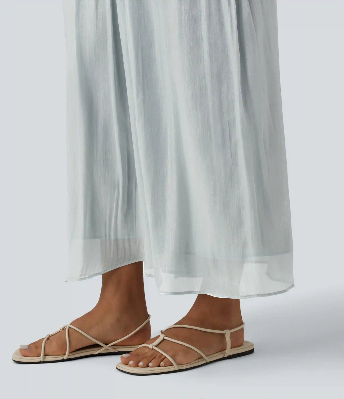 High Waisted Flowy Resort Baggy Pants