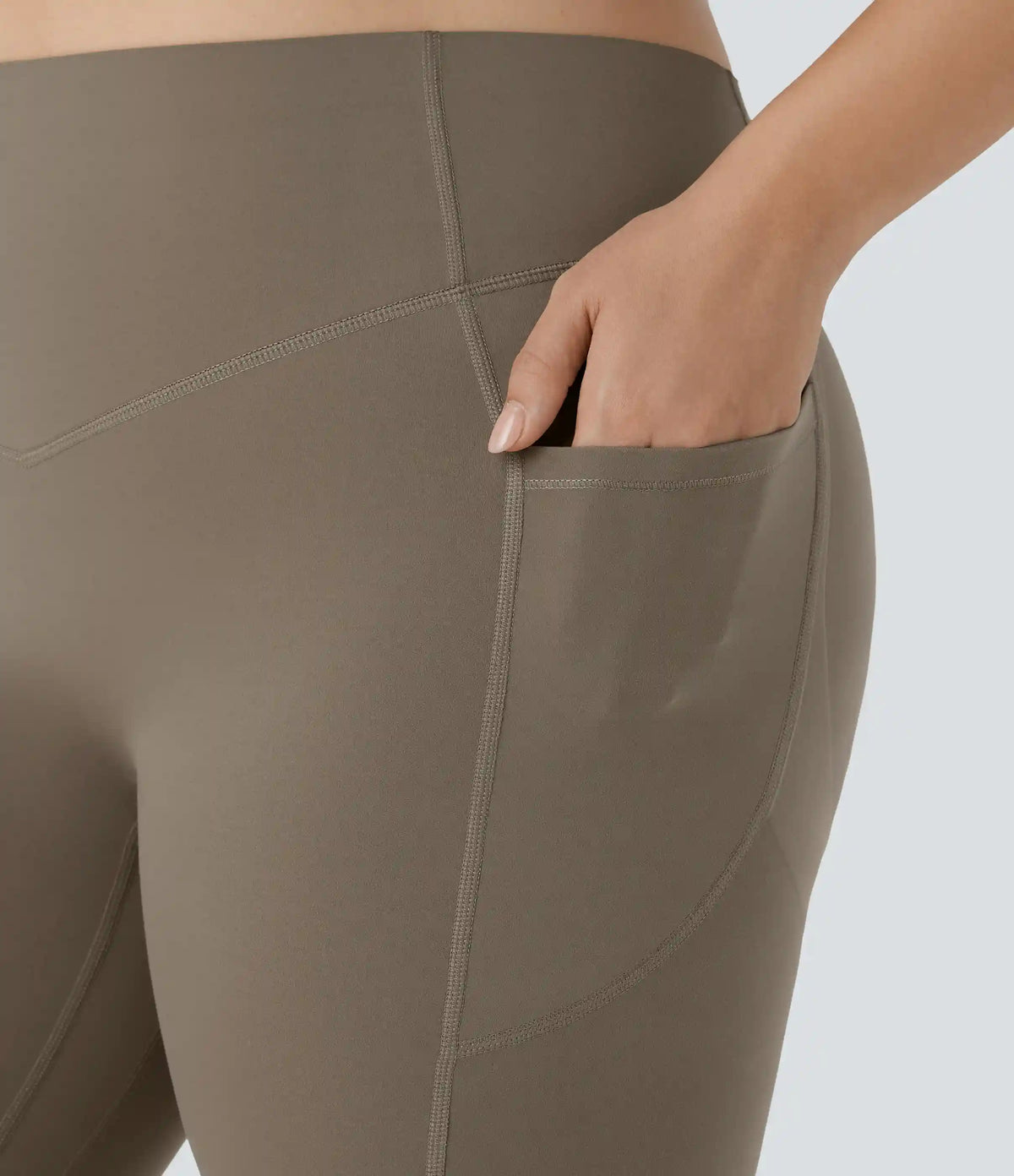 Halara UltraSculpt™ High Waisted Scrunch Butt Lifting Tummy Control Pocket Shaping Training Plus Size Leggings