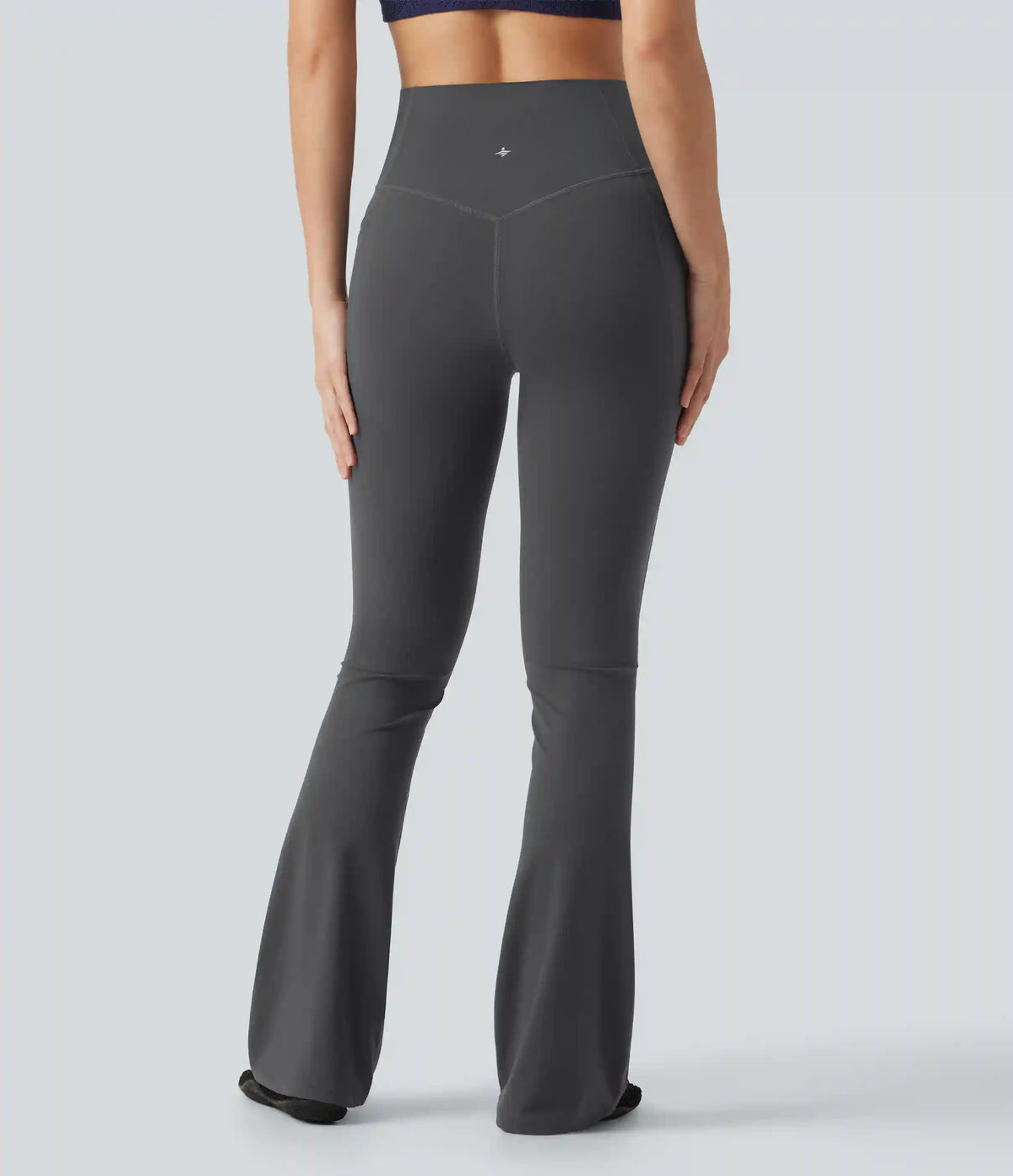 Halara UltraSculpt™ High Waisted Tummy Control Shaping Bootcut Yoga Leggings with Pockets