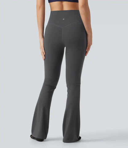 Halara UltraSculpt™ High Waisted Tummy Control Shaping Bootcut Yoga Leggings with Pockets