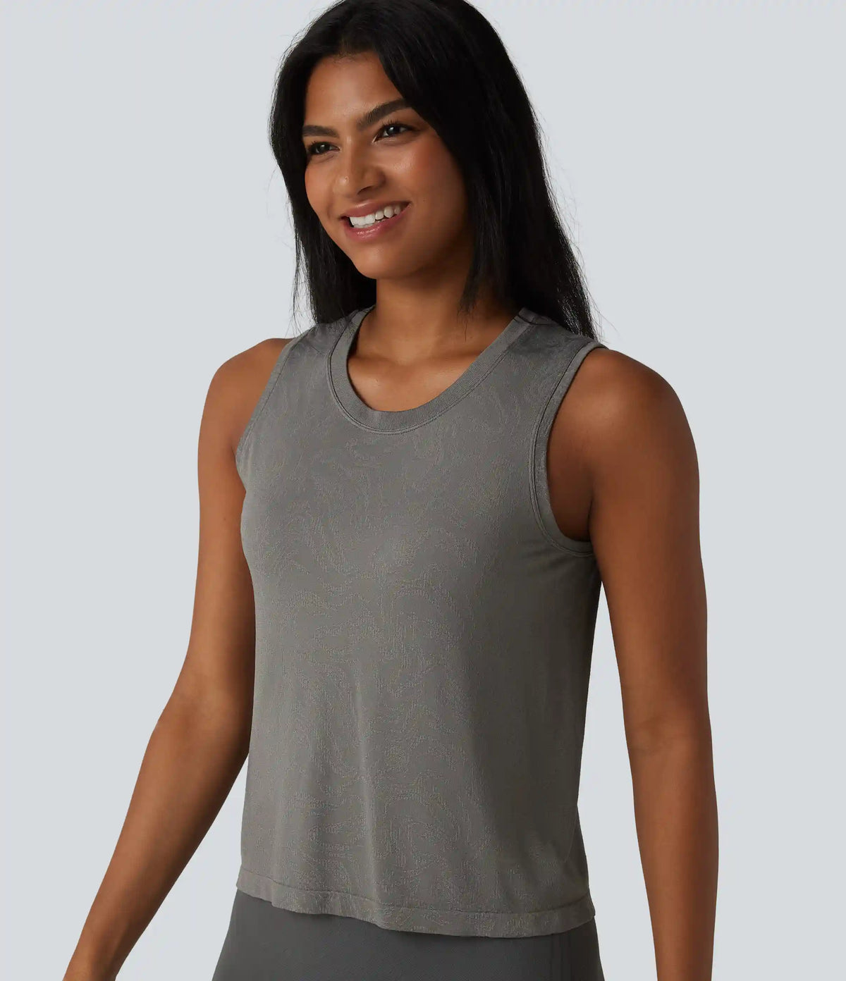 OneForm Seamless Flow Round Neck Running Tank Top