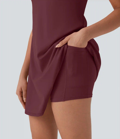 SoftlyZero™ Plush Active Dress-Longer Length-Easy Peezy Edition DD-F Cups