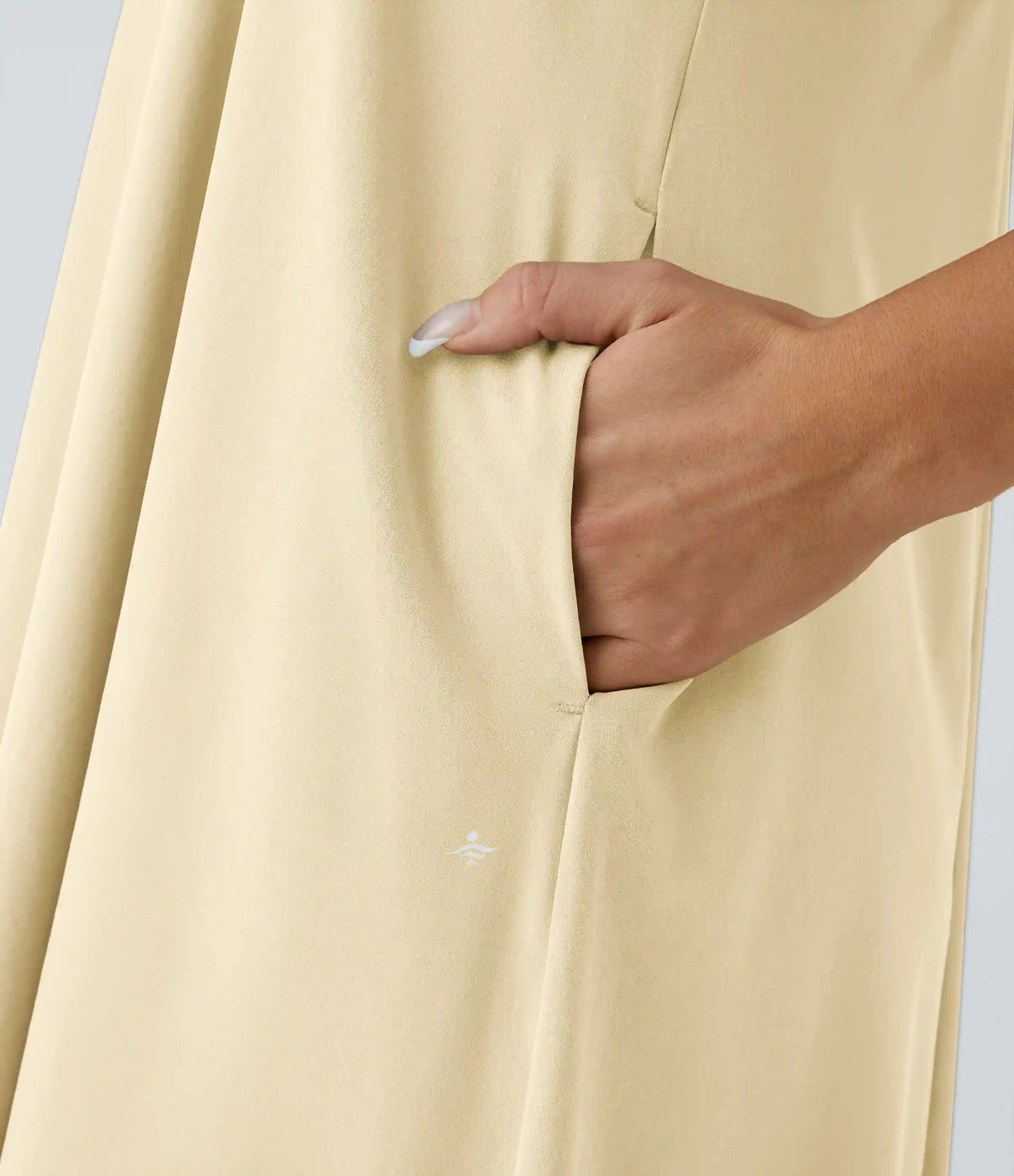 Breezeful™ RacerPocket High Low Flowy Midi Quick Dry Casual Dress