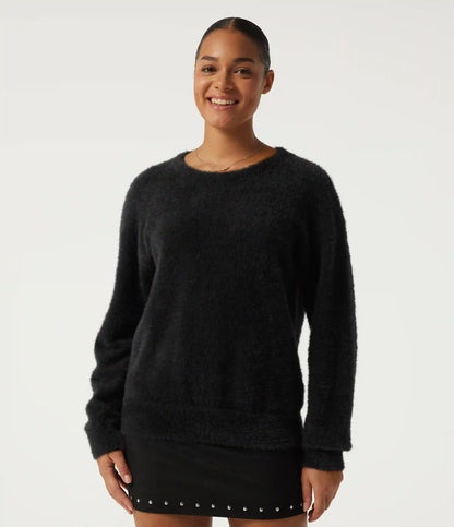Round Neck Long Sleeve Casual Sweater