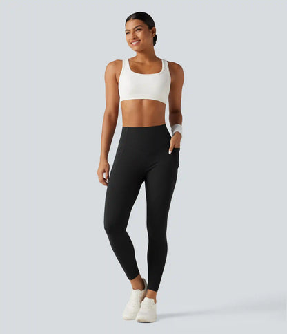 Halara UltraSculpt™ High Waisted Tummy Control Butt Lifting Yoga Leggings with Pockets