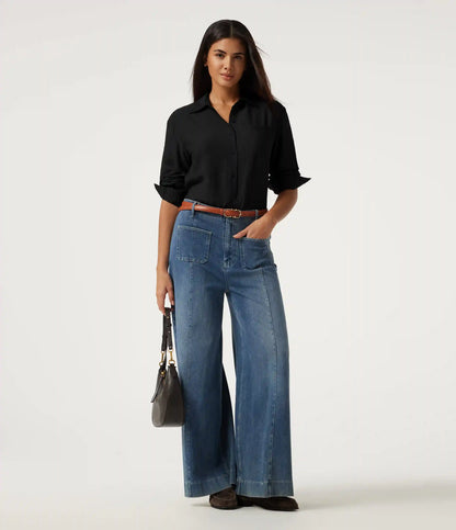 Long Sleeve Work Shirt with Pocket