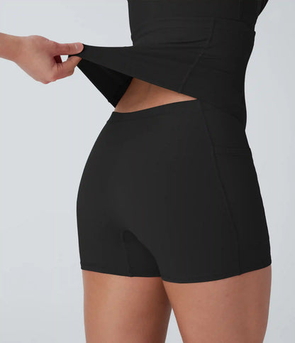SoftlyZero™ Plush Molded Cups Low Support Dance Active Dress-Easy Peezy Edition DD-F Cups