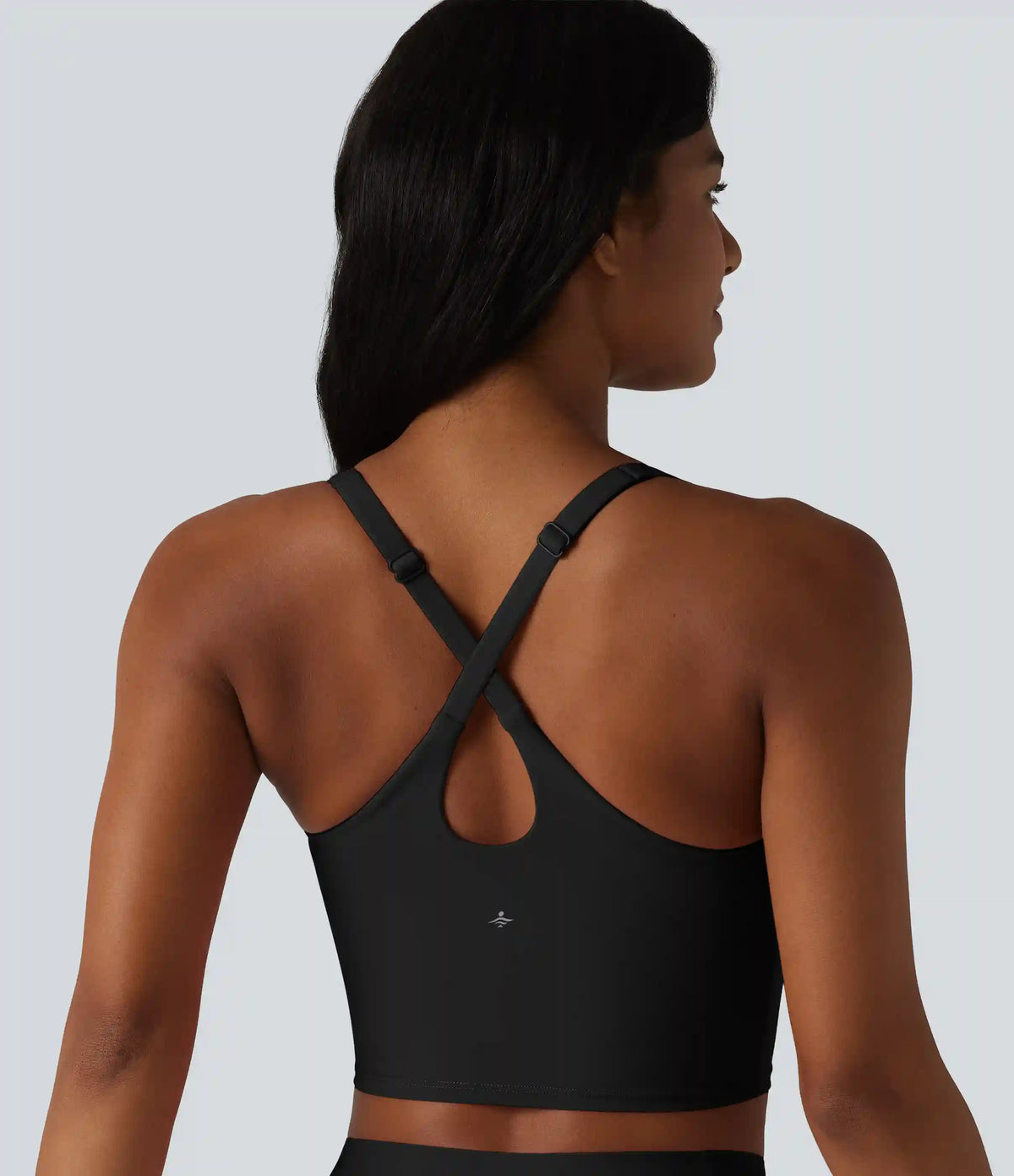 Halara UltraSculpt™ Push-Up Crisscross Adjustable Straps Non-Removable Pad Yoga Tank Top