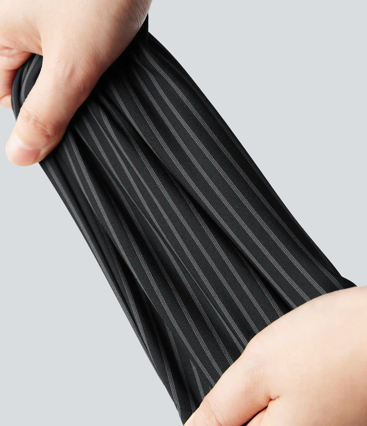 Halara Flex™ High Waisted Straight Leg Stripe Work Pants with Pockets