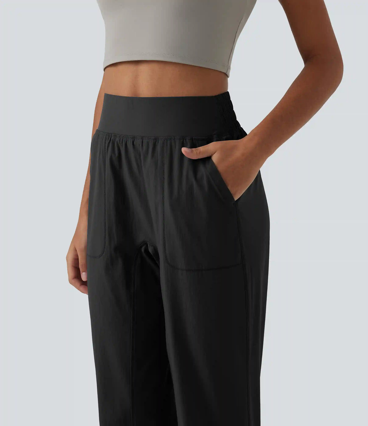 High Waisted Hiking Jogger with Pockets