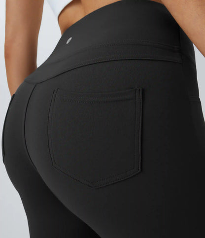 DayStretch High Waisted Pocket Flare Yoga Leggings