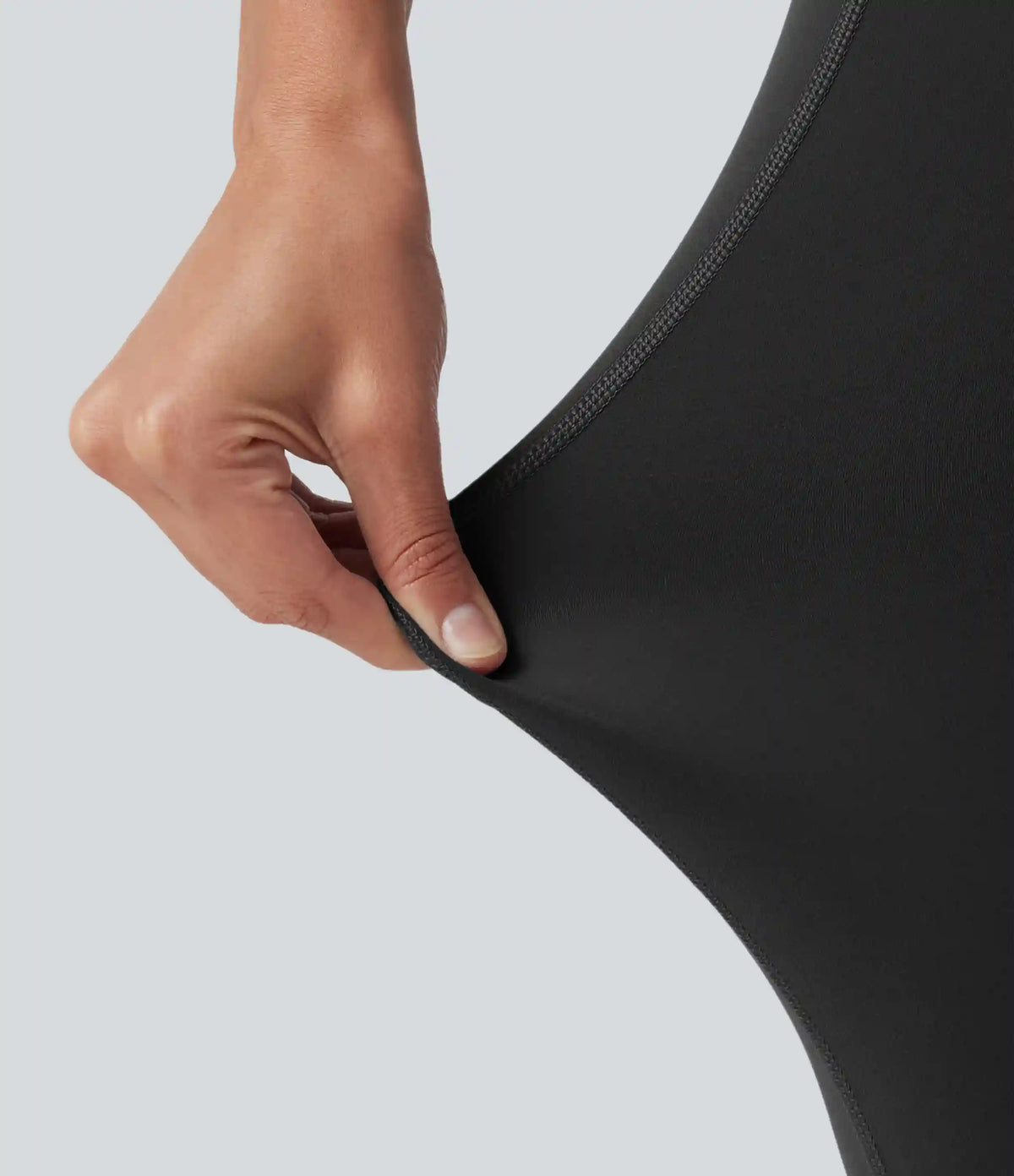 Halara UltraSculpt™ Non-Removable Pad Tummy Control Butt Lifting Ruched Yoga Jumpsuit with Pockets-Easy Peezy Edition
