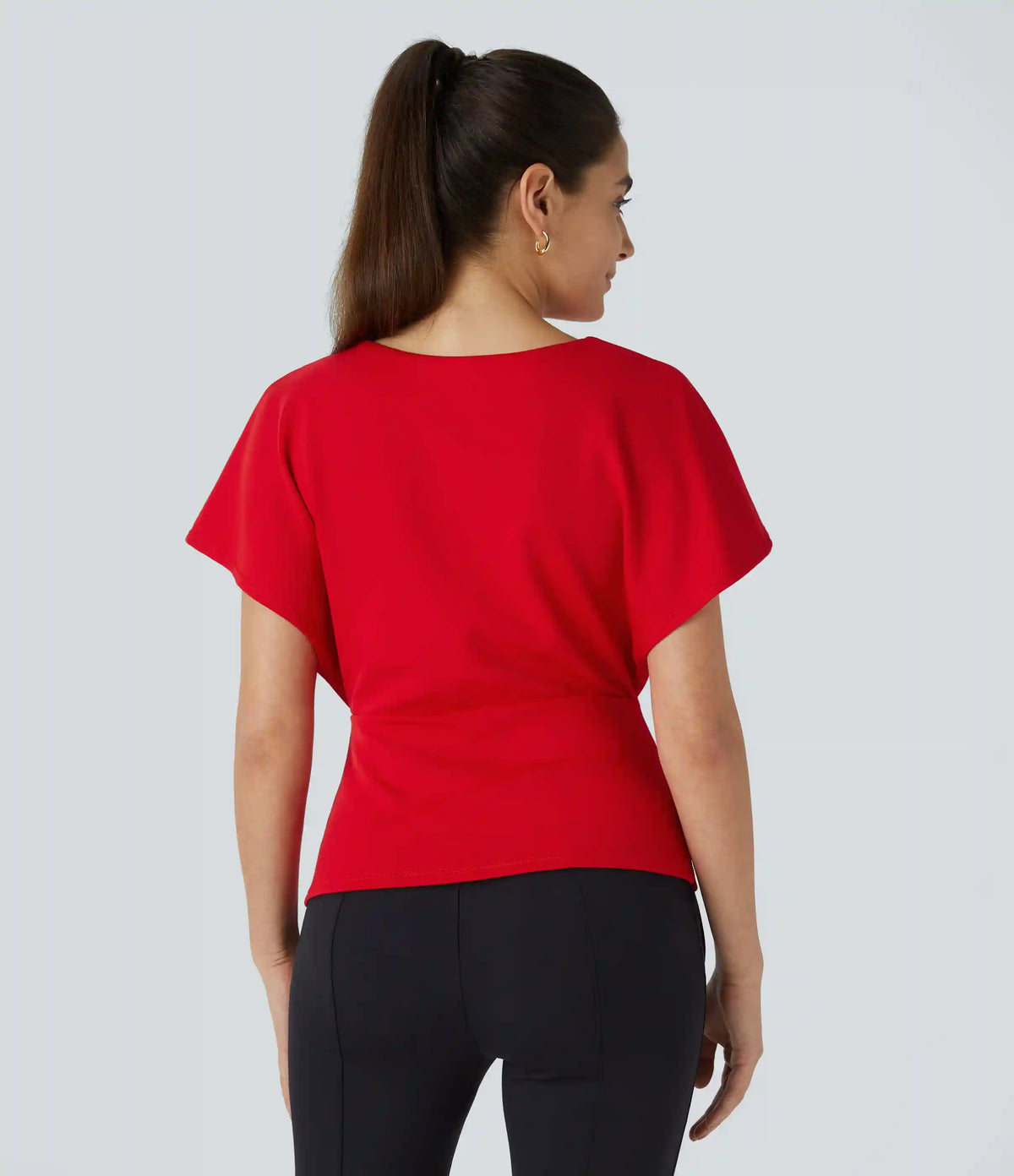 Short Sleeve Work Top
