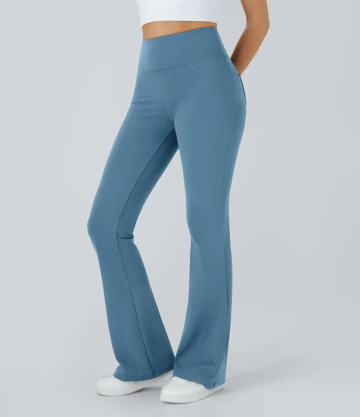 DayStretch High Waisted Pocket Flare Yoga Leggings
