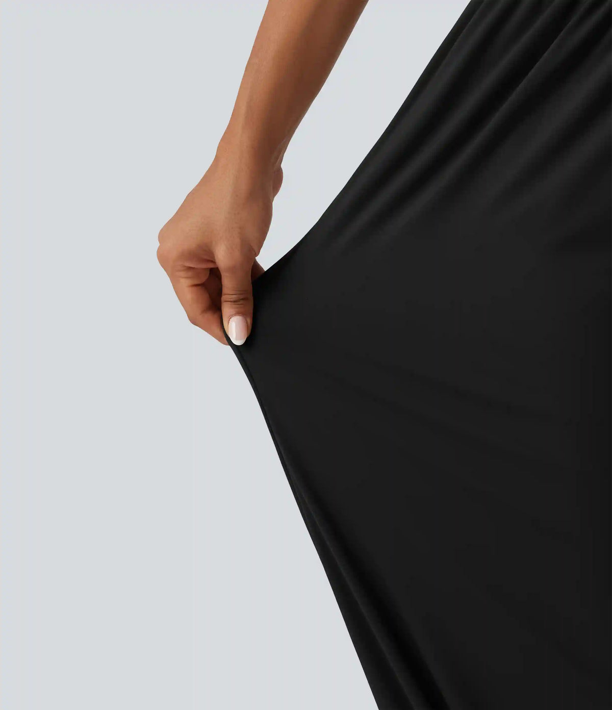 Mid Rise Drawstring Ruched Wrapped Yoga Joggers with Pockets