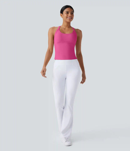 SoftlyZero™ Plush Cut Out Yoga Tank Top A-D Cups