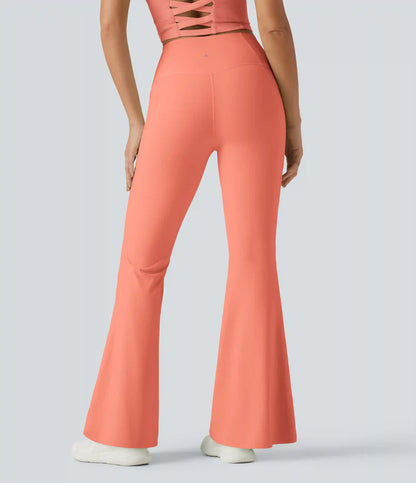 Halara UltraSculpt™ High Waisted Tummy Control Flare Yoga Leggings with Pockets