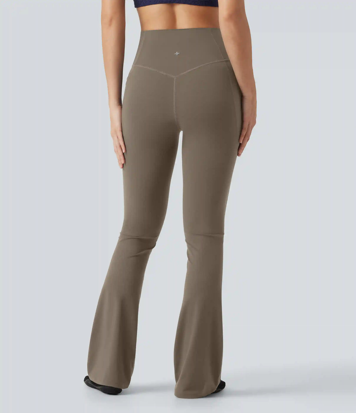 Halara UltraSculpt™ High Waisted Tummy Control Shaping Bootcut Yoga Leggings with Pockets