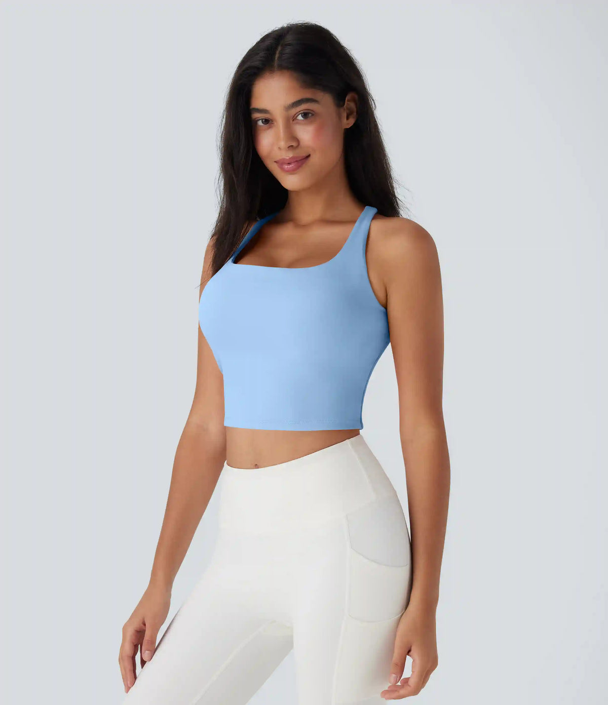Cropped Yoga Tank Top DD-F Cups