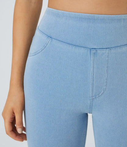 Halara Flex™ High Waisted Pocket Denim Casual Leggings