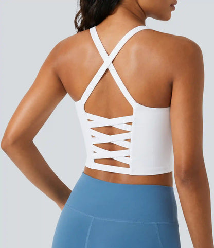 Cropped Yoga Tank Top DD-F Cups