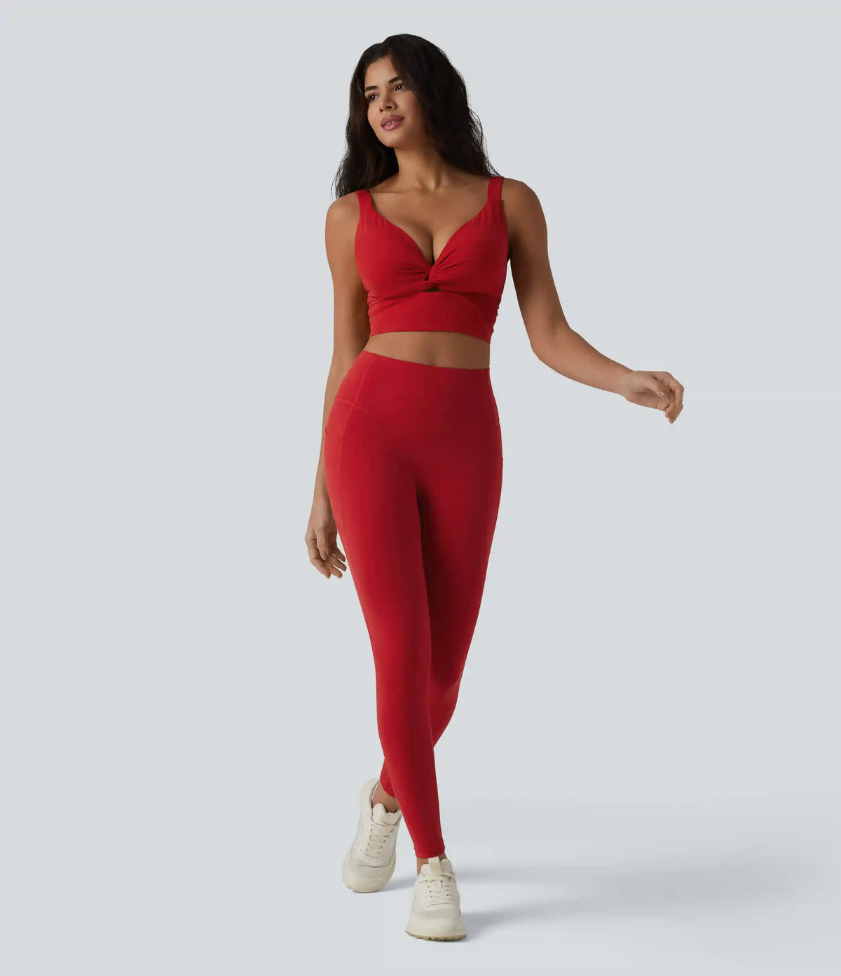 Halara UltraSculpt™ Low Support Push-Up Yoga Sports Bra DD-F Cups