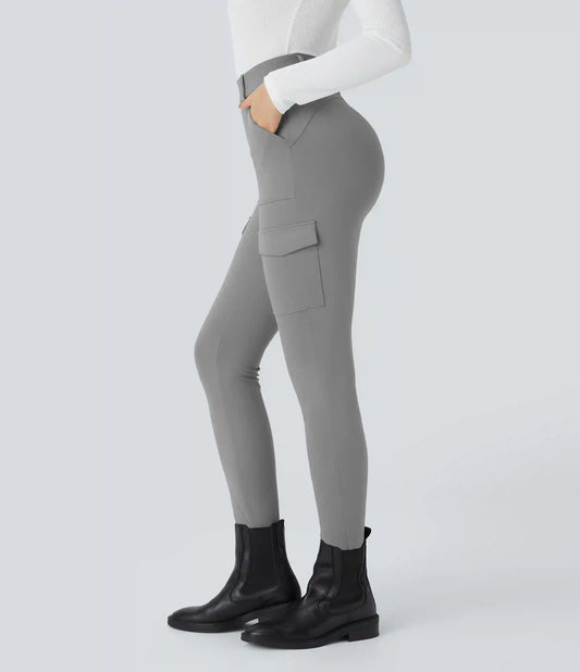Halara Flex™ DayStretch High Waisted Pockets Skinny Cargo Work Pants