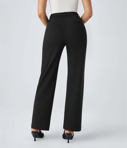 Halara Flex™ High Waisted Zipper Pocket Straight Leg Work Pants