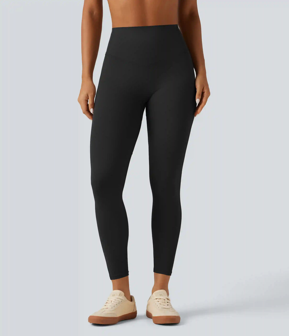 Halara UltraSculpt™ High Waisted Tummy Control Ruched Yoga Leggings with Pockets