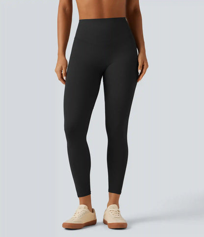 Halara UltraSculpt™ High Waisted Tummy Control Ruched Yoga Leggings with Pockets