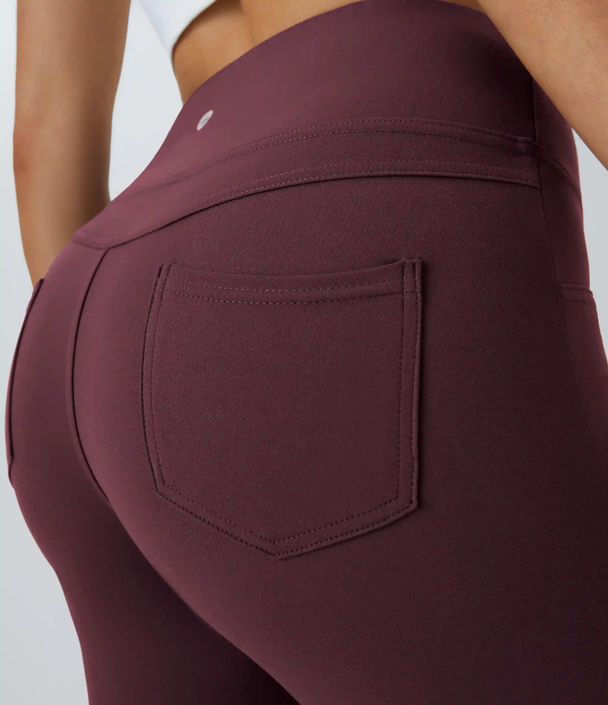 DayStretch High Waisted Pocket Flare Yoga Leggings