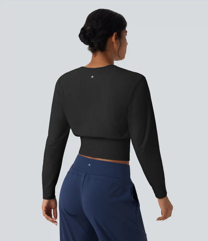OneForm Seamless Flow Round Neck Long Sleeve Workout Sports Top