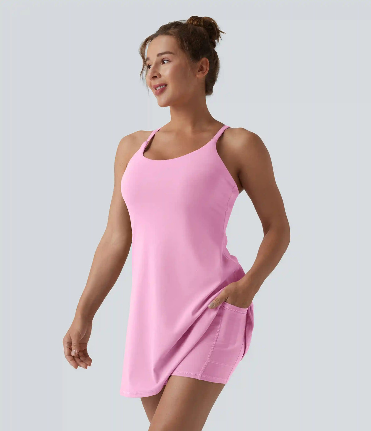 Softlyzero™ Plush Backless Active Dress-Easy Peezy Edition DD-F