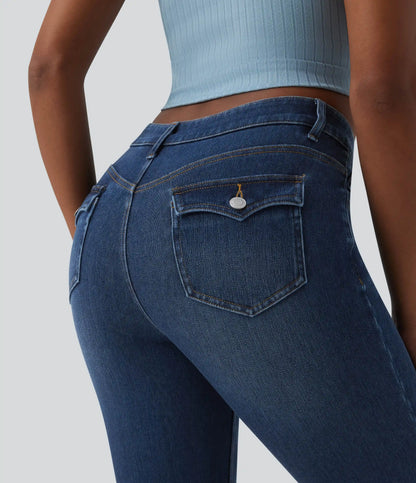 Halara Flex™ Low Rise Casual Skinny Jeans with Pockets