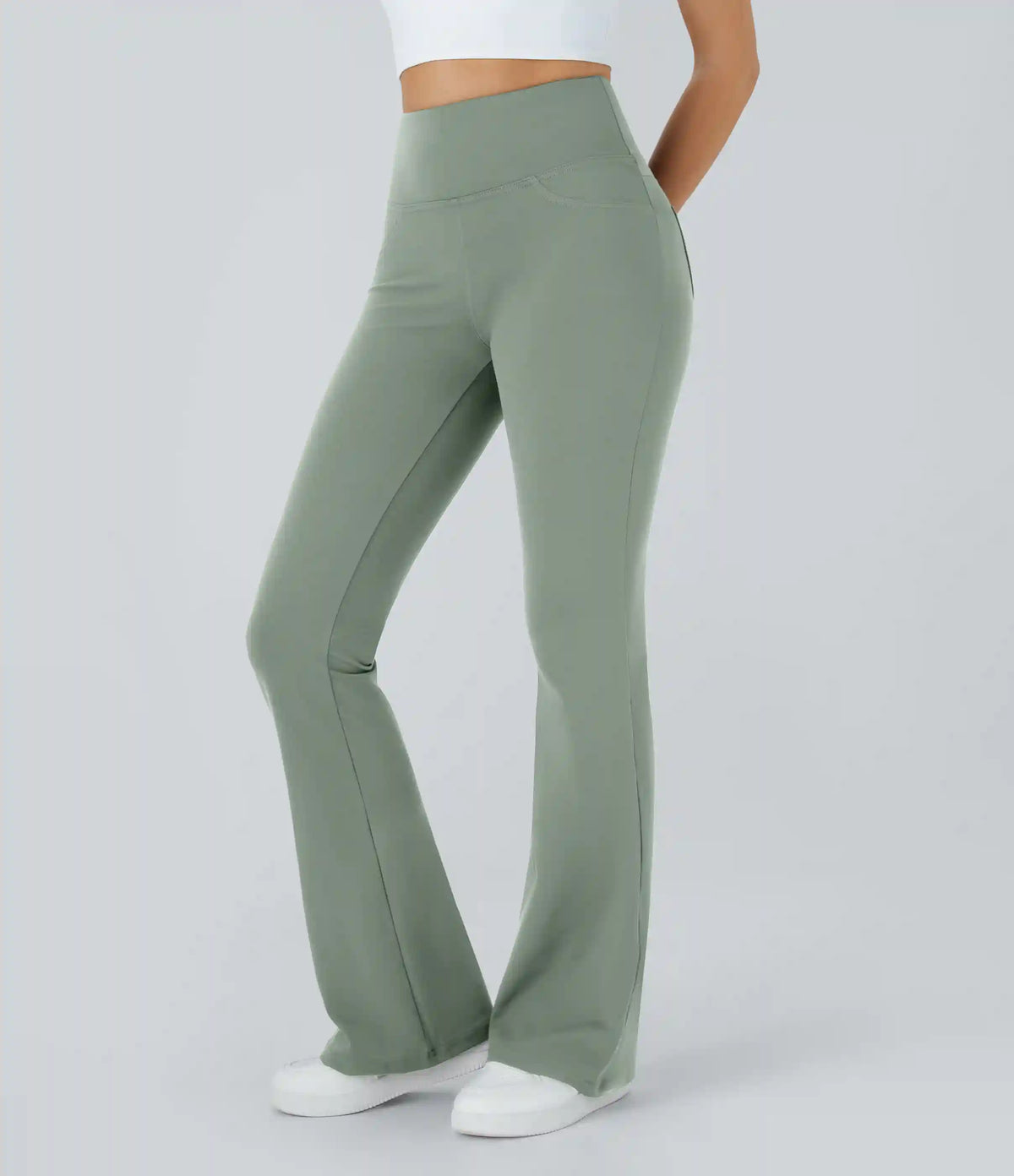 DayStretch High Waisted Pocket Flare Yoga Leggings