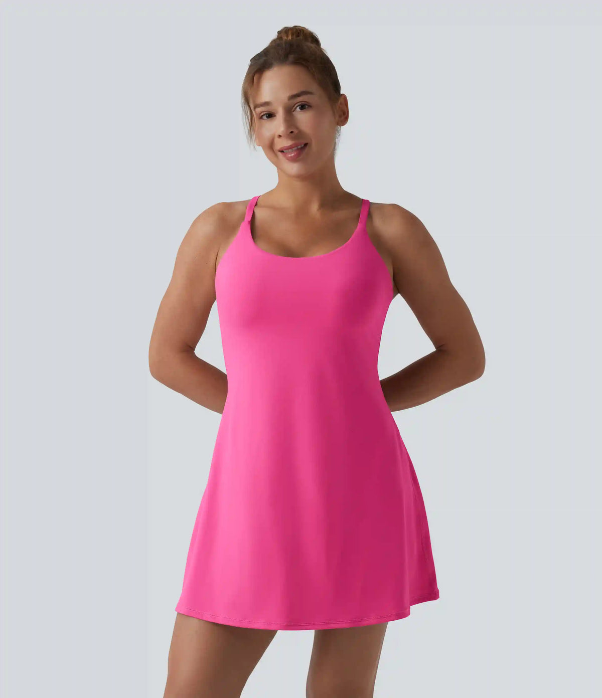 Softlyzero™ Plush Backless Active Dress-Easy Peezy Edition DD-F