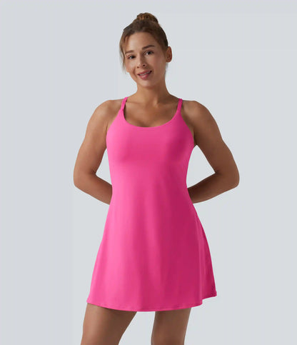 Softlyzero™ Plush Backless Active Dress-Easy Peezy Edition DD-F