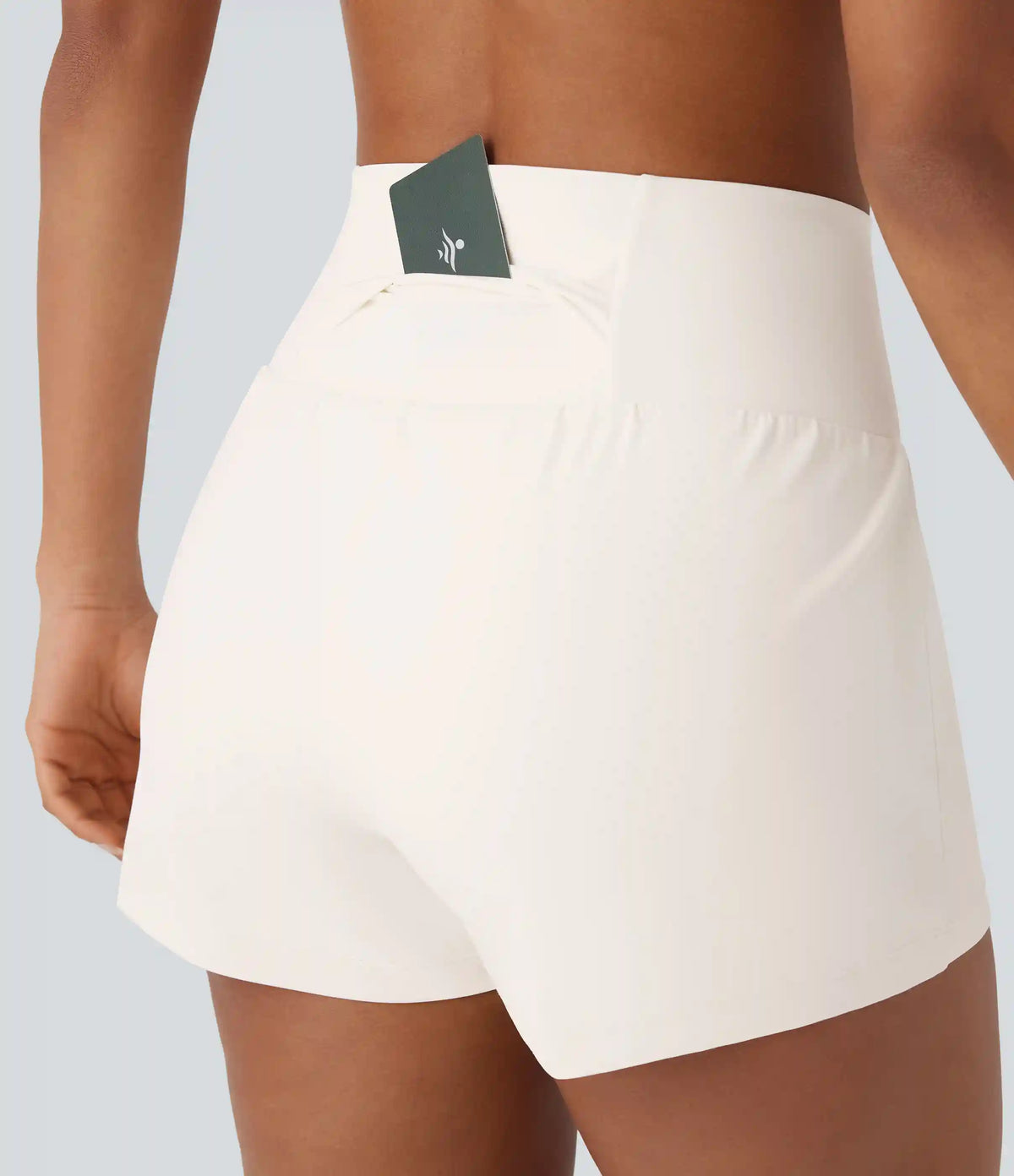 SoftlyZero™ Airy Super High Waisted 2-in-1 InstantCool Yoga Shorts with Pockets
