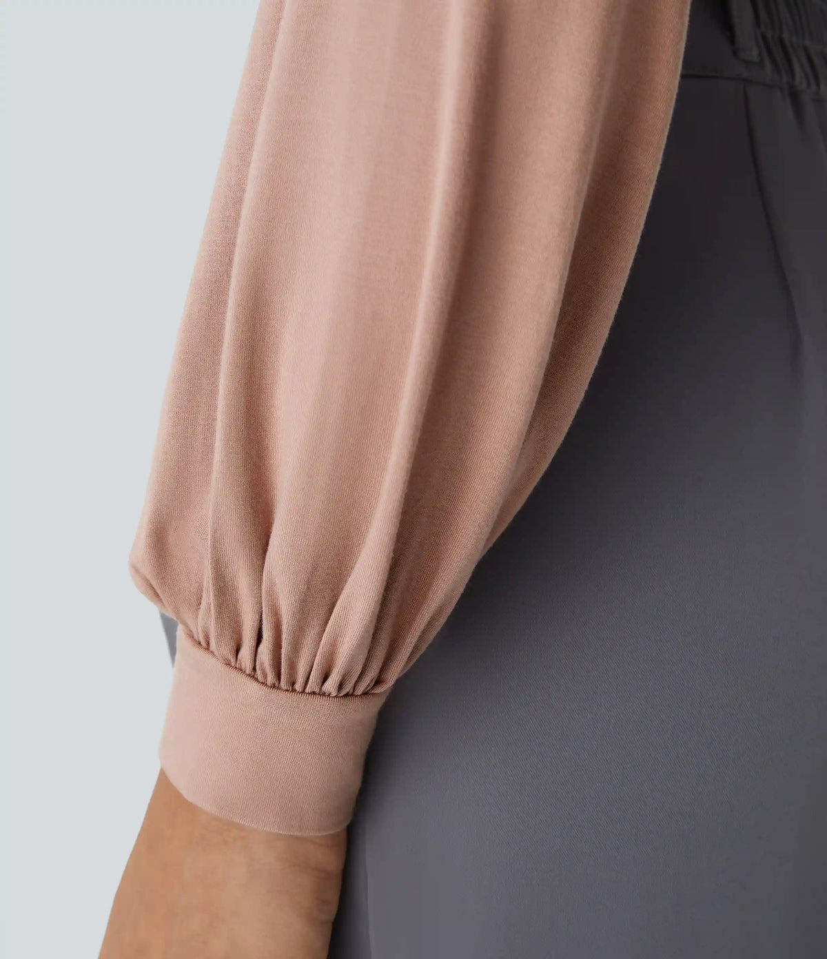 V Neck Long Sleeve Work Bodysuit