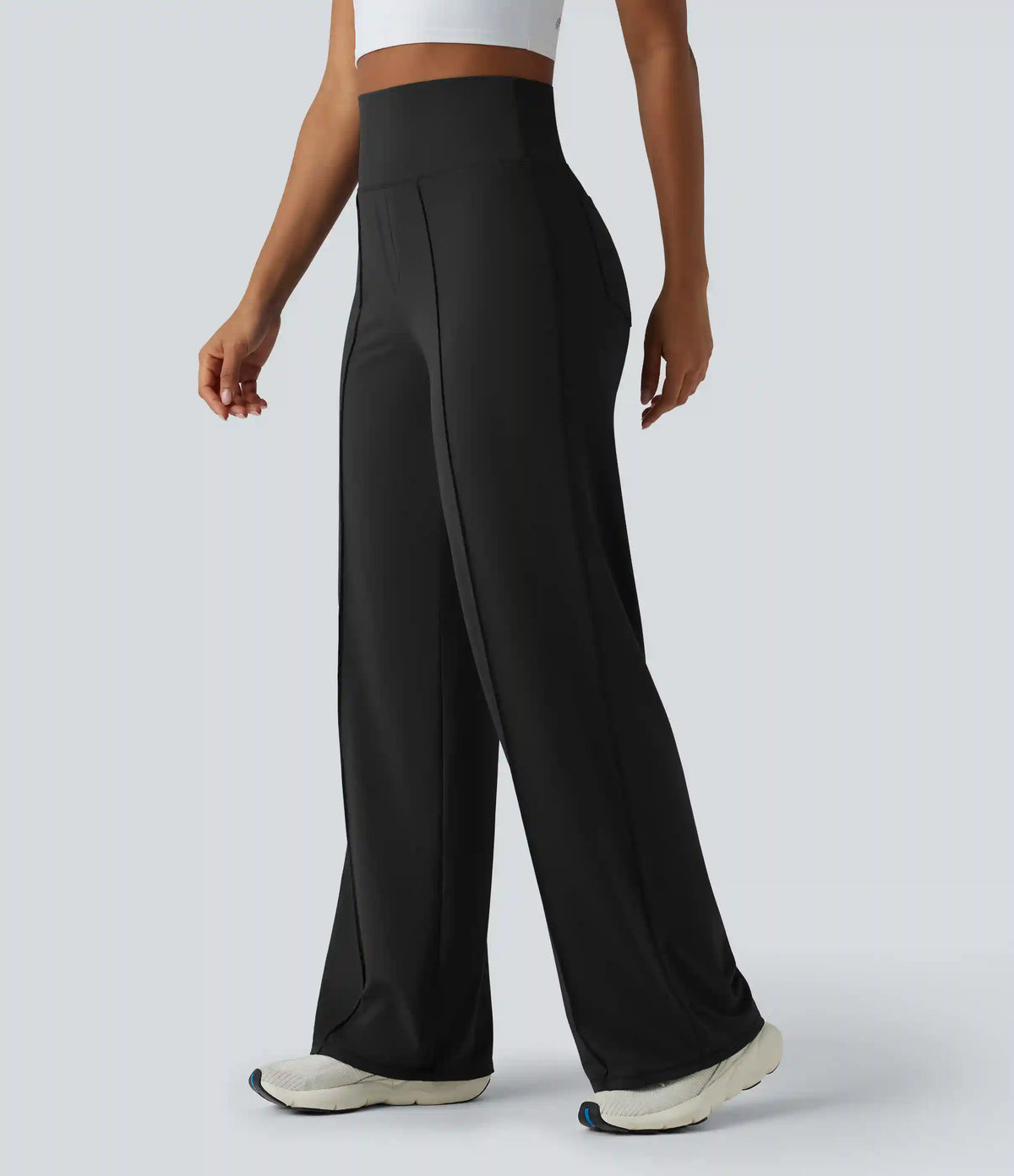 Halara UltraSculpt™ High Waisted Tummy Control Straight Leg Yoga Pants with Pockets