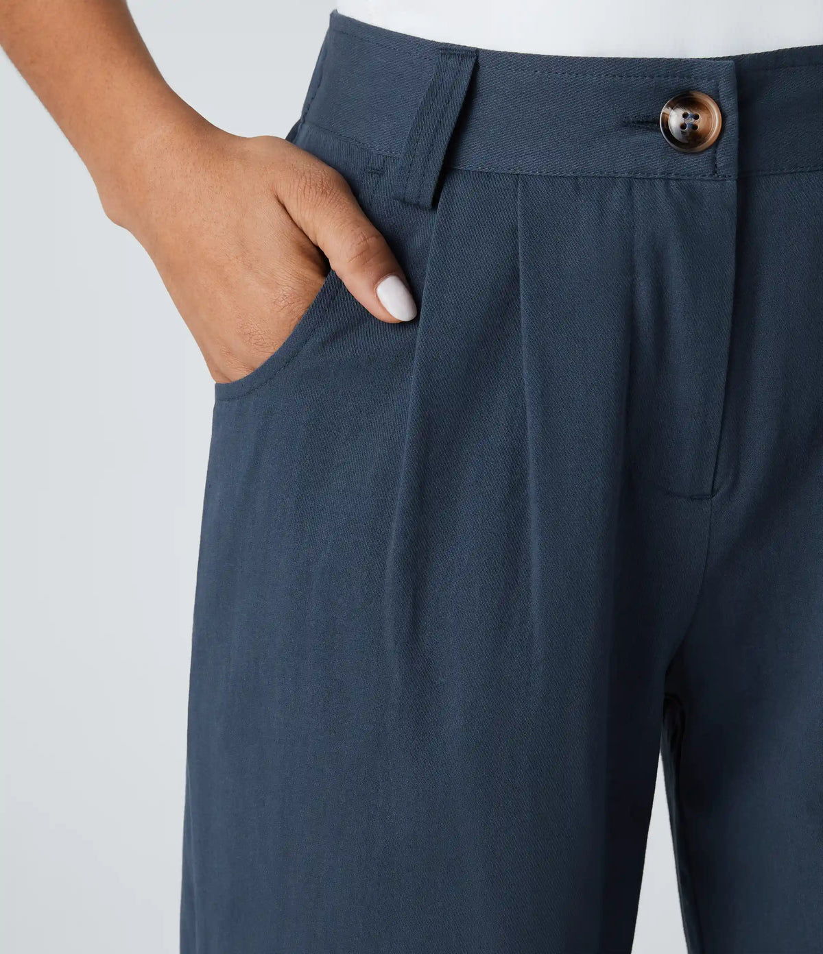 Mid Rise Casual Joggers with Pockets