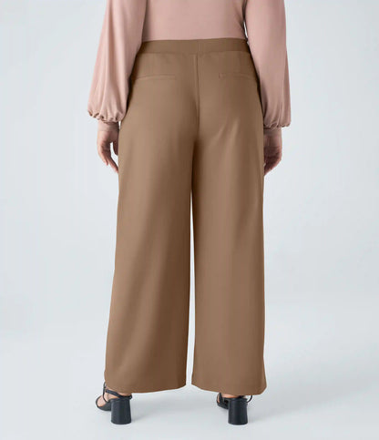 Halara Flex™ DayStretch High Waisted Pocket Straight Leg Work Plus Size Pants