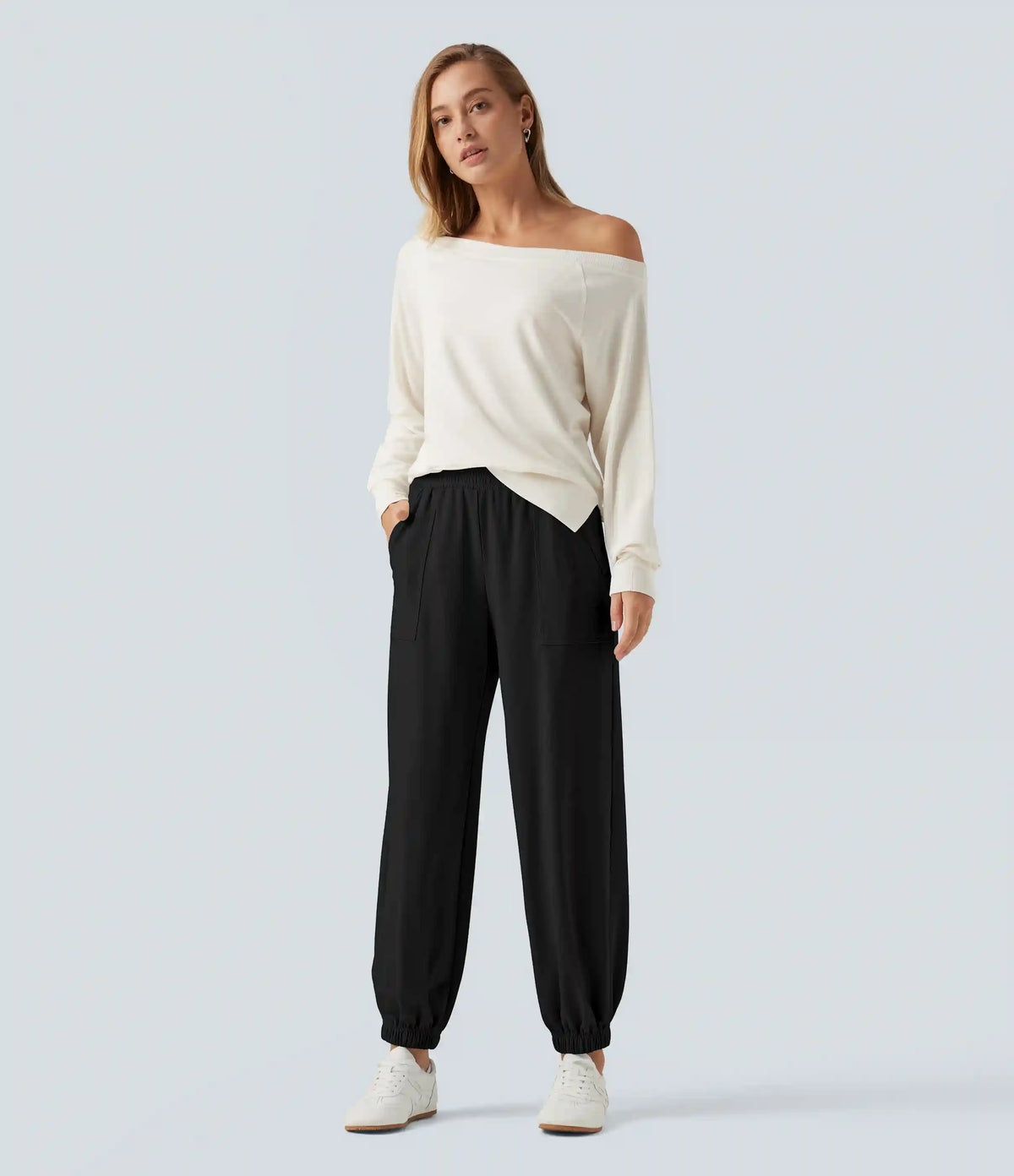 Low Rise Casual Sweatpants with Pockets